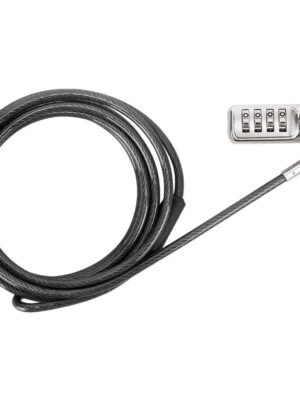 DEFCON™ Trapezoid Serialised Combination Cable Lock