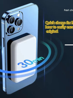 Alternative view of 20W Magnetic Power Bank 10000mAh – Fast Wireless Charging