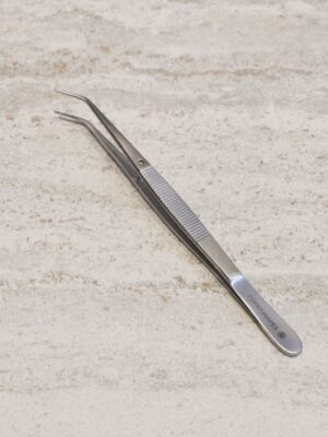 Tweezer Curved - fine tip - 15.5cm