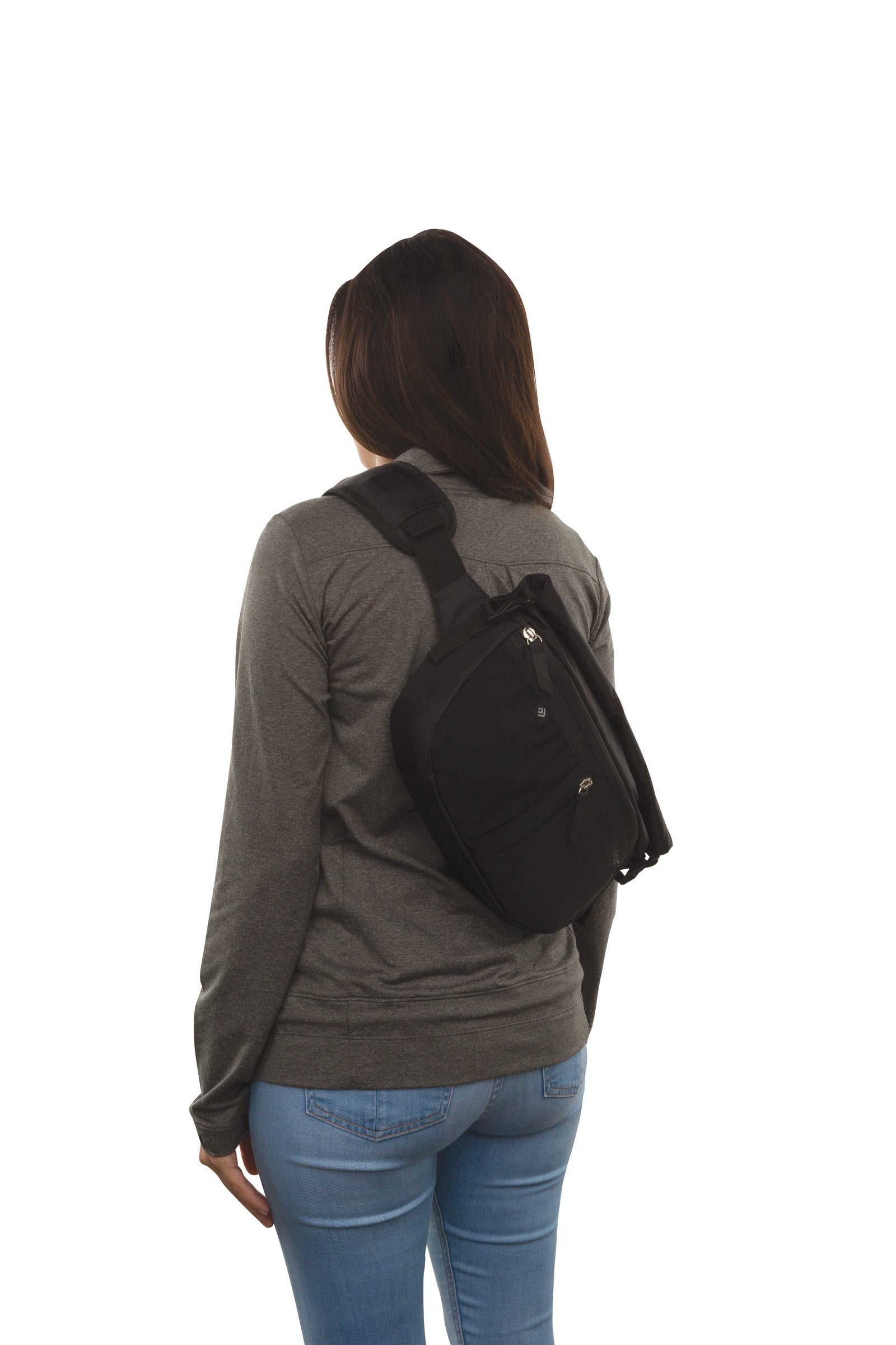 Zion Roll-Top Dry Sling Waist Pack - Image 7