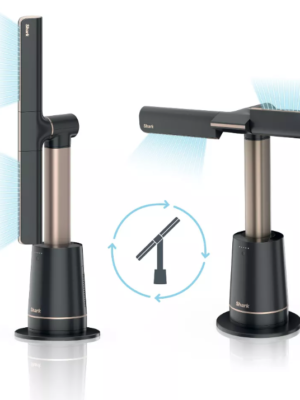 Shark TurboBlade Fan XL — Ultra-Customizable Bladeless Tower, Pivots, Twists, Oscillates 180°, TF200, Charcoal