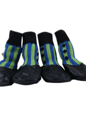 Alternative view of Black Water Proofing Dog Boots Pet Shoes Dogs Snow Booties