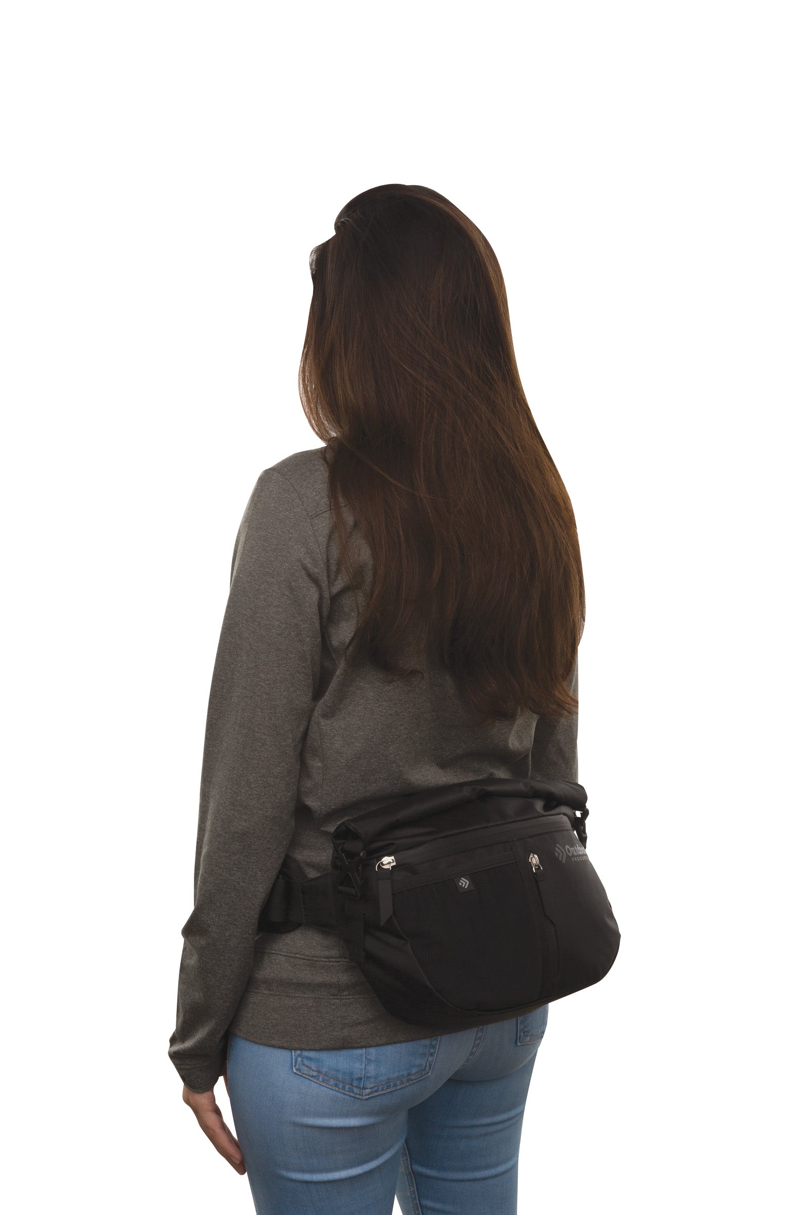 Zion Roll-Top Dry Sling Waist Pack - Image 6