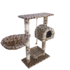 Leopet Kbm001 2grau Cat Tree Scratching Post Kitten Climbing Excercise