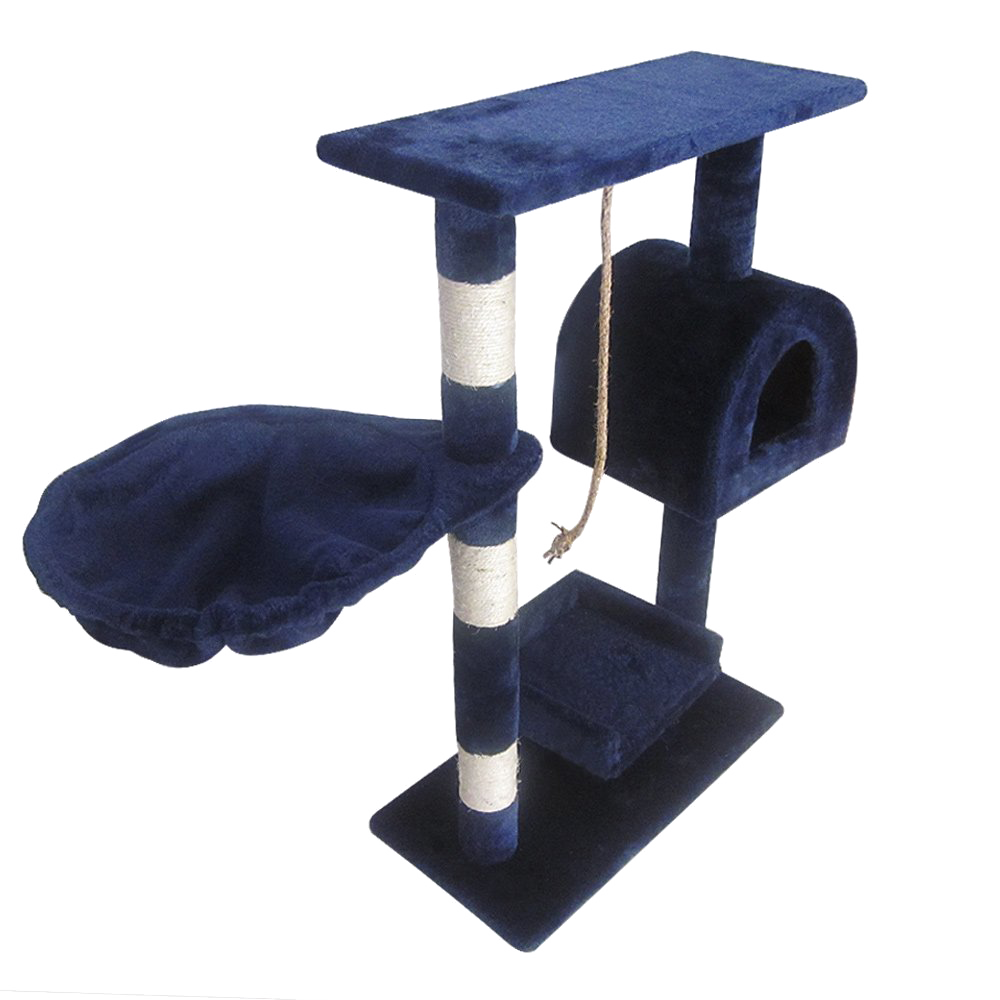 Leopet Kbm001 2grau Cat Tree Scratching Post Kitten Climbing Excercise - Image 4