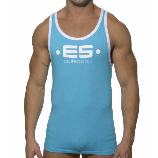 Athletic Slim Fitted Cotton Tank Tops - Image 4
