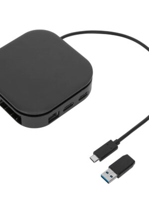 Alternative view of USB-C® Universal Dual HD Docking Station with 80W PD Pass-Thru