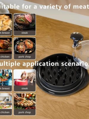 Alternative view of Visible-Lid Meat Shredder